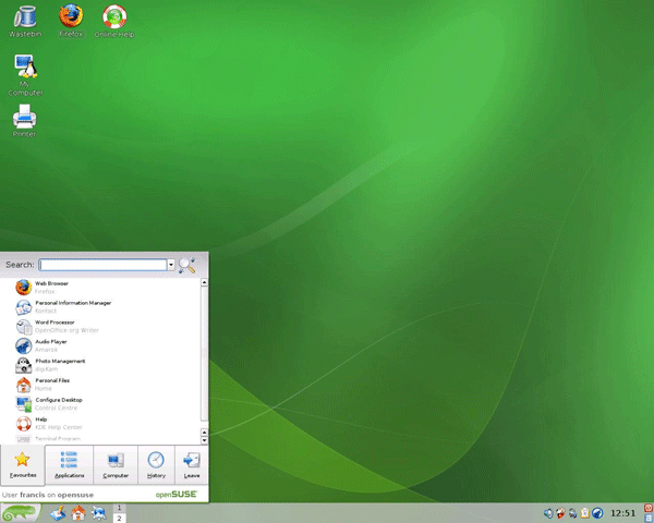 SUSE Linux image